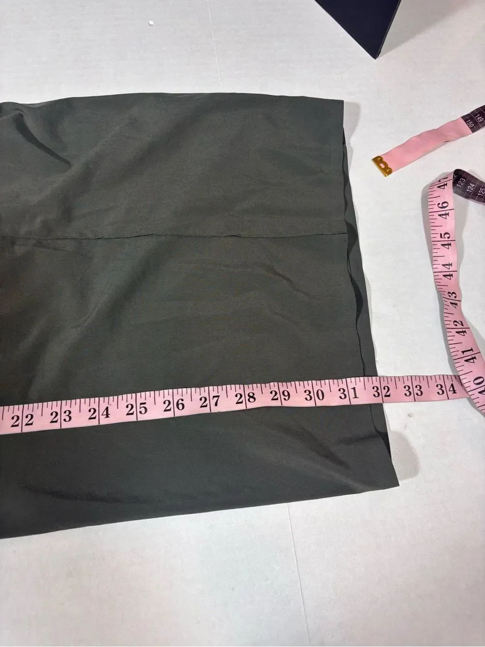 Athleta Nolita Wide Leg Pant NWT Size 26  Mountain Olive Sculptek - Picture 15 of 15